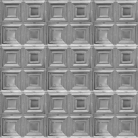Drop In Tin Plated Steel Wall And Ceiling Dope Pattern Panels 2x2 Ft Unfinished 12 Pack For Fifteen Sixteenth Inch Grid