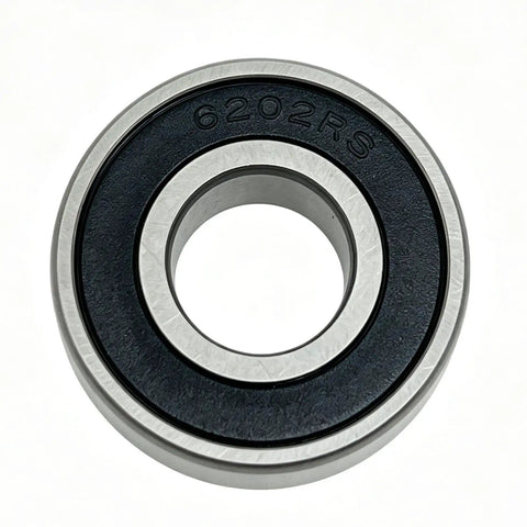 Sweet 10 Pack Of 6202-2RS Deep Groove Ball Bearings In 15x35x11mm Size that are double rubber sealed chrome steel gems