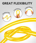 Great flexibility of the 4 Sizes 4 Feet Fuel Line Hose Kit For Zama Stihl Homelite Poulan Craftsman Husqvarna String Trimmers Chainsaws