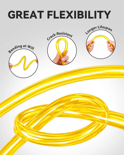 Great flexibility of the 4 Sizes 4 Feet Fuel Line Hose Kit For Zama Stihl Homelite Poulan Craftsman Husqvarna String Trimmers Chainsaws