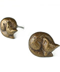 Antique Brass Cabinet Knob And Pull Set For Cabinets And Dressers, Animal Woodland Style Kitchen Knobs, Easy Install With Included Bolts, Rust Resistant Hardware, Two Pack, fox shape