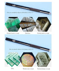 Five Pack Mohs Hardness Tester Kit With Crystal Tips For Quick Mineral Identification And Jewelry Gem Testing 5 To 9 Scratch Scale Pro Grade Industrial Tool For Jade Quartz Topaz And More. 5 and 6 tips for mineral testing