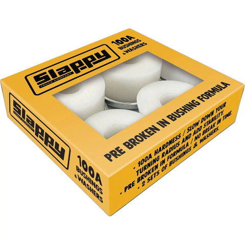 Standard Bushing Set For Skateboard Trucks 100A Hardness No Break In Time Includes Two Sets With Washers For Stabilized Turns