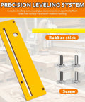 Zero Clearance Insert For 10 Inch Table Saw Compatible With Ridgid R4514 R4514T R4518 R4518T R4518NS Dado Throat Plate includes leveling system