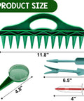 7 Piece Seed Spreader Set With Twelve Hole Dibber Upgraded 2025 Mini Seed Dispenser For Precise Even Sowing product size chart
