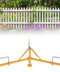 Built Tough Heavy Duty Fence Wire Dispenser For High Tension Systems, Floor Or Stud Mounted, Adjustable To Fit Coils