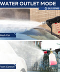 Compact Pressure Washer Gun With One Quarter Inch Quick Connector 4350 PSI High Power washing car and foam cannon use