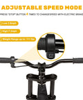 Electric Balance Bike For Kids 12 Inch Pneumatic Tires With 150W Peak Motor And 24V Battery 6 Mile Range Suspension Fork Adjustable Seat Kid Friendly Learn To Ride Toy For Ages 3 To 8 handlebar speed control and stop button