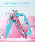 Six In One Carabiner Multitool With Folding Knife And Bottle Opener Glass Breaker Phillips And Flathead Screwdrivers EDC