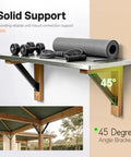 Set Of Four 45 Degree Angle Pergola Brackets Heavy Duty Connectors For Wooden Structures Gazebos Carports Treehouses And Slides