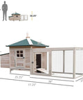 No Sweat Wooden Chicken Coop With Hinged Nesting Box And Removable Egg Tray Featuring Asphalt Roof Fir Wood Walls And Screened Ventilation Setup For Your Backyard Flocks dimensions and features