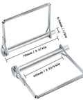 Ten Pack 2.75 Inch By 0.25 Inch Trailer Pins For Hitch, Shaft Locking, Coupler, PTO And Lock Pins with measurements displayed