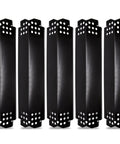 Five Pack Heat Plate Replacement Set For Nexgrill 4 And 5 Burner Gas Grills Porcelain Steel Heat Shields front view