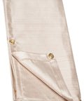 6 Foot By 8 Foot Fiberglass Welding Blanket With Brass Grommets, Flame Retardant Fireproof Shield Folded View