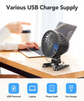 Desktop Mini USB Fan With Stepless Speed Control And Quiet Powerful Airflow Boss Level Cooling for office home use on desk with laptop