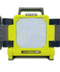 18V Cordless Hybrid 3000 Lumens LED Panel Light For The Job Site, Boss Level Brightness with foldable panels, tool only