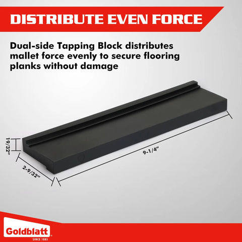All In One Laminate Flooring Tools Kit with tapping block for secure installations