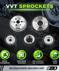 VVT sprockets for 2.4L Ecotec Timing Chain Kit With Tensioner For Chevy Equinox Malibu 2010-2015 2.4L Fits GMC Terrain Buick Verano Cadena De Tiempo 94201S Engine Timing Set Easy Install with features icons