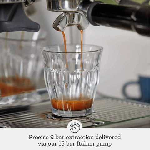 Barista Express Inspired Espresso Machine With Built In Grinder For Quick Beans To Espresso Dose Control Grinding 4 Keys Formula