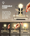 Dimmable lamp project from Six In One STEM Toys Kit For Kids Aged Eight To Twelve With 3D Wooden Puzzles And Educational Science Projects Building Model Kits Gift For Boys And Girls.