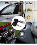 Two Pack Lock Cores With Keys For One Key System Compatible With Bike Racks Roof Cargo Ski Racks And Towers Premium Zinc