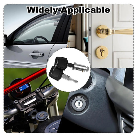 Two Pack Lock Cores With Keys For One Key System Compatible With Bike Racks Roof Cargo Ski Racks And Towers Premium Zinc