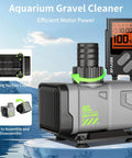No Sweat Hella Smooth Variable Frequency Submersible Pump For Pond Aquarium Or Fountain Setup features 80W motor and control display.