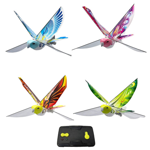 Rad Flying RC Bird Toy For Kids With Realistic Flapping Wings And USB Recharge 2.4GHz Remote Control Indoor Outdoor Pigeon