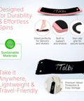 Pro Grade Turn Board For Dancers And Skaters To Improve Turning Balance And Spins Technique Ballet Ice Skating And Dance Training Equipment For Home Practice And Studio Sessions With Durable Non Slip Surface And Portable Design