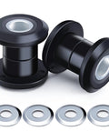 Handlebar Riser Damper Kit for Harley Touring And Softail 1983 Up Road King Street Glide Electra Glide Road Glide FLHR FLHX FLHT FLTR 2018 Up Models For Smoother Rides Replaces 56298-03A polyurethane bushings and iron sleeves