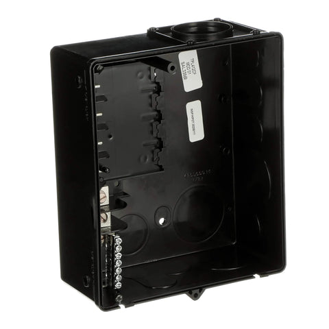 125A Main Lug Load Center 4-Space 8-Circuit Indoor Convertible thermoplastic NEMA 1 enclosure, tin-plated copper buss