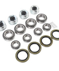 Trailer Wheel Hub Kit 4 Pack For 5200 And 6000 LB Axles Beefed Up Cr Steel Alloy Bearings and Seals