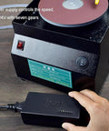 Power supply unit of Heavy Duty Wet And Dry Bench Grinder Electric Knife Sharpener Tool with speed control and settings.