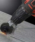 Heavy Duty Drill Nibbler Sheet Metal Cutter Attachment for Electric Drills Cutting Steel with No Sparks and Smooth Burr Free Edges