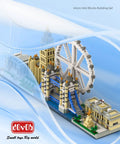 London Skyline Micro Mini Blocks Build Kit Epic Architecture Set For Builders Of All Ages 3076 Pieces model display