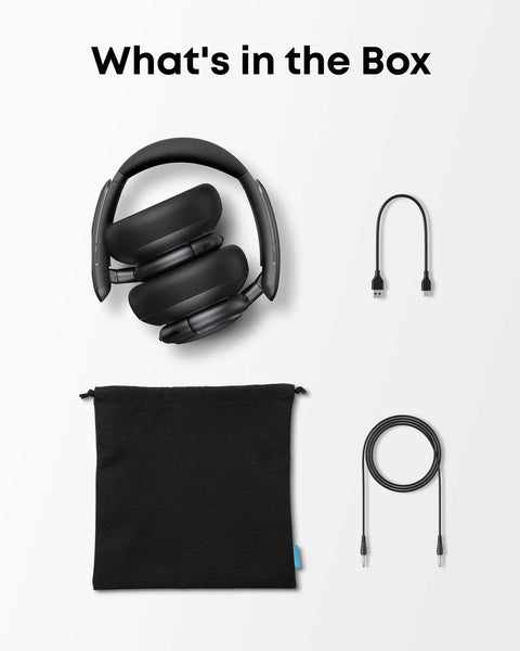 Hybrid Active Noise Canceling Headphones With Custom EQ Via App Multiple Modes Hi Res Audio And 50 Hour Battery Life contents