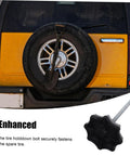 Spare Tire Clamp Bolt Universal Fitment Replacement Hardware For Secure Tire Mounting on SUV with Shovel
