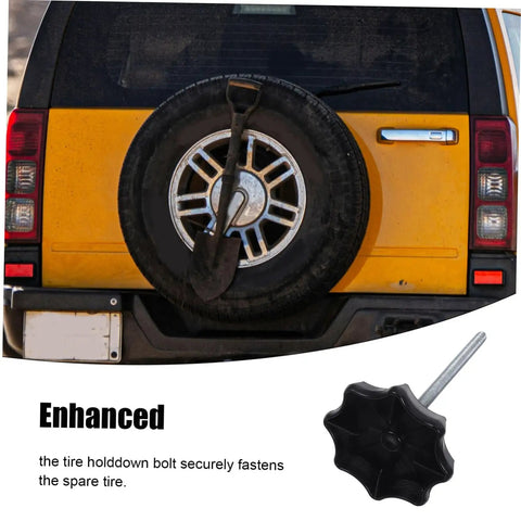 Spare Tire Clamp Bolt Universal Fitment Replacement Hardware For Secure Tire Mounting on SUV with Shovel