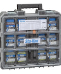 775 Piece Terminal And Disconnect Kit With Crimping And Wire Stripping Tool in Durable Carry Case, front view