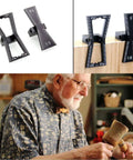 Premium Dovetail Marker Guide Set Featuring Two Aluminum Alloy Woodworking Jigs for accurate layouts on wood projects.