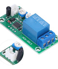 Two Pack Vibration Sensor Module 12V DC Time Delay Relay Alarm With Adjustable Sensitivity And Delay From 1 To 240 Seconds Low Standby Current No False Alarms Industrial Grade Protection Real Time Vibration Detection And Reliable Alarm PCB board