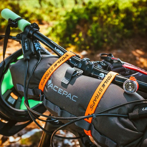 Heavy Duty UV Resistant Beefy Polyurethane Straps Set 3 Pack With Aluminum Buckles No Slip Design For Outdoor Bikepacking