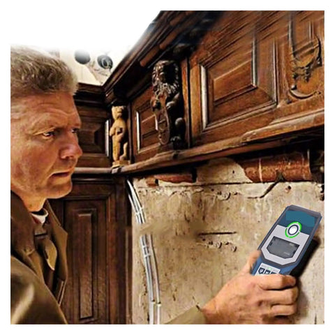 Heavy Duty Digital Stud Finder Wall Scanner With Killer Precision Detection For Wood Copper Pipes Metal And PVC Cavity Scan in use