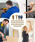 Heavy Duty Cabinet Screws Set 20 Piece For Hole Reinforcement And Deep Grip Expands Stripped Wood Holes In Cabinets And MDF Chipboard Restores Load Bearing Stabilizes Hinges And Handles For Long Lasting Performance, 20-piece kit