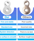 Comparison of Rock Solid Figure 8 Table Top Fasteners With Screws against competing products highlighting quality.