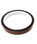 Kapton Polyimide Low Static Adhesive Tape, Three Inch Core, One Mil Thick, Thirty Six Yard Length, Half Inch Width