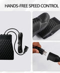 Hands-free speed control foot pedal for Beast 1200W Flex Shaft Rotary Tool With 30000 RPM Variable Speed, 46 Piece Accessory Kit.