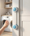 8 Pack Baby Proof Cabinet Locks No Drill Adhesive Mount Safety Locks for kitchen drawers with child in laundry room