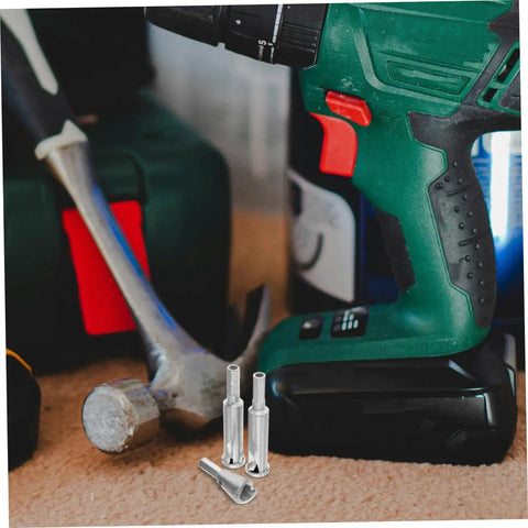 3 Piece Wire Stripper Set With Heavy Duty Auto Cable Stripper And Electric Crimping Tool Fast Wire Twister on workbench with drill.