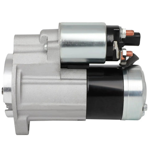 Side view of Remanufactured 12V PMGR Starter Replacement For Infiniti QX4 3.3L 1997 1998 2000 And Nissan Pathfinder 3.3L 1996 2000 CW 1.4kW